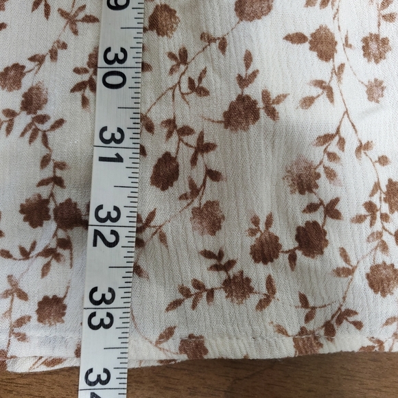 Altar'd State Baby Doll Bell Sleeves Tunic Dress Size M Floral Fairycore Boho - Picture 6 of 12